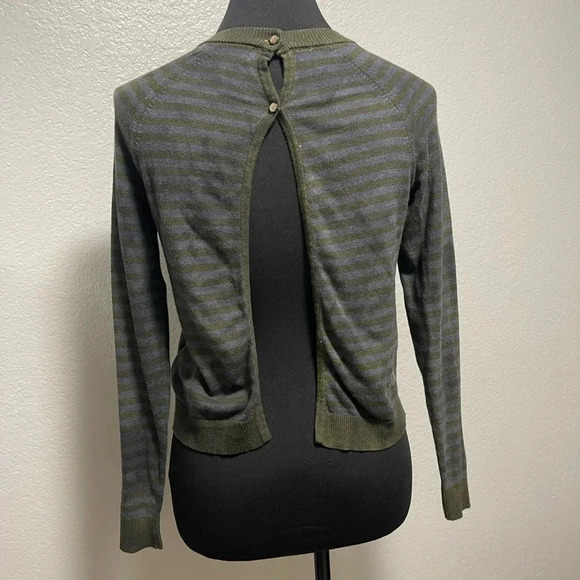 Anthropologie Charlie and Robin striped open-back sweater in Size XS - Picture 4 of 7
